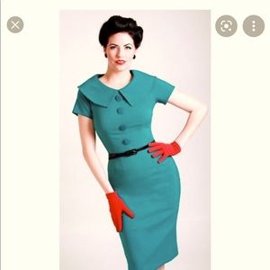 Tatyana Rita Collared Dress Size Small